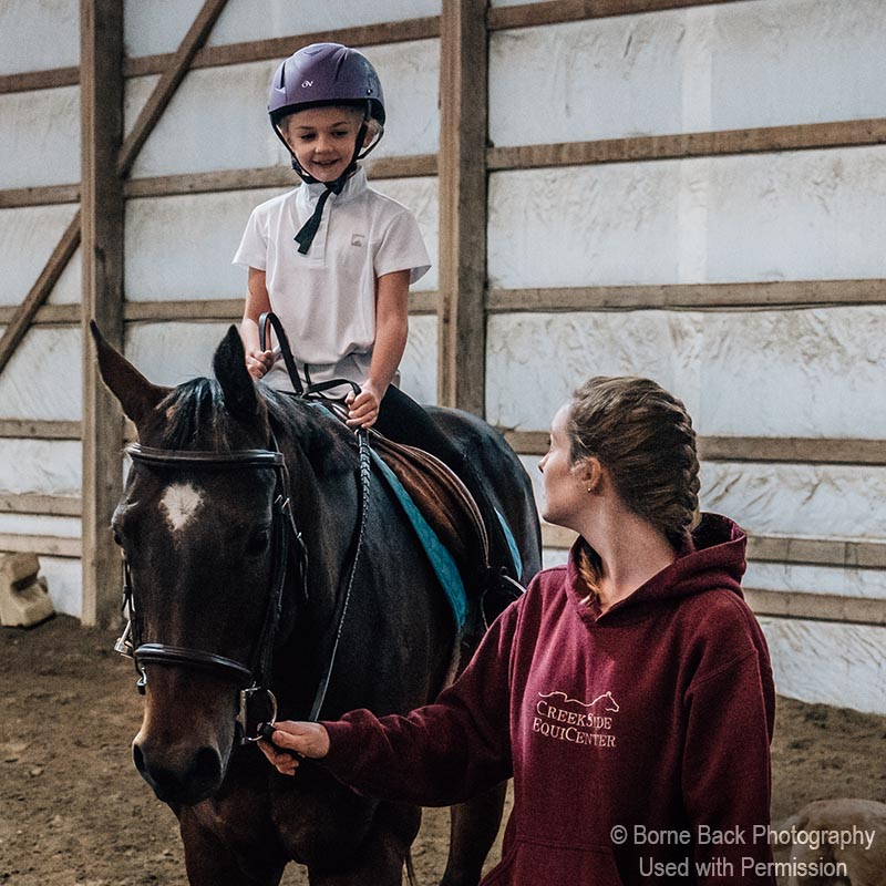 Colleen Rudynski Creekside Equicenter Walkerton Indiana